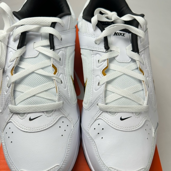 NEW - Nike Defyallday White and Gold Athletic Shoes (11.5 E) - Picture 4 of 7